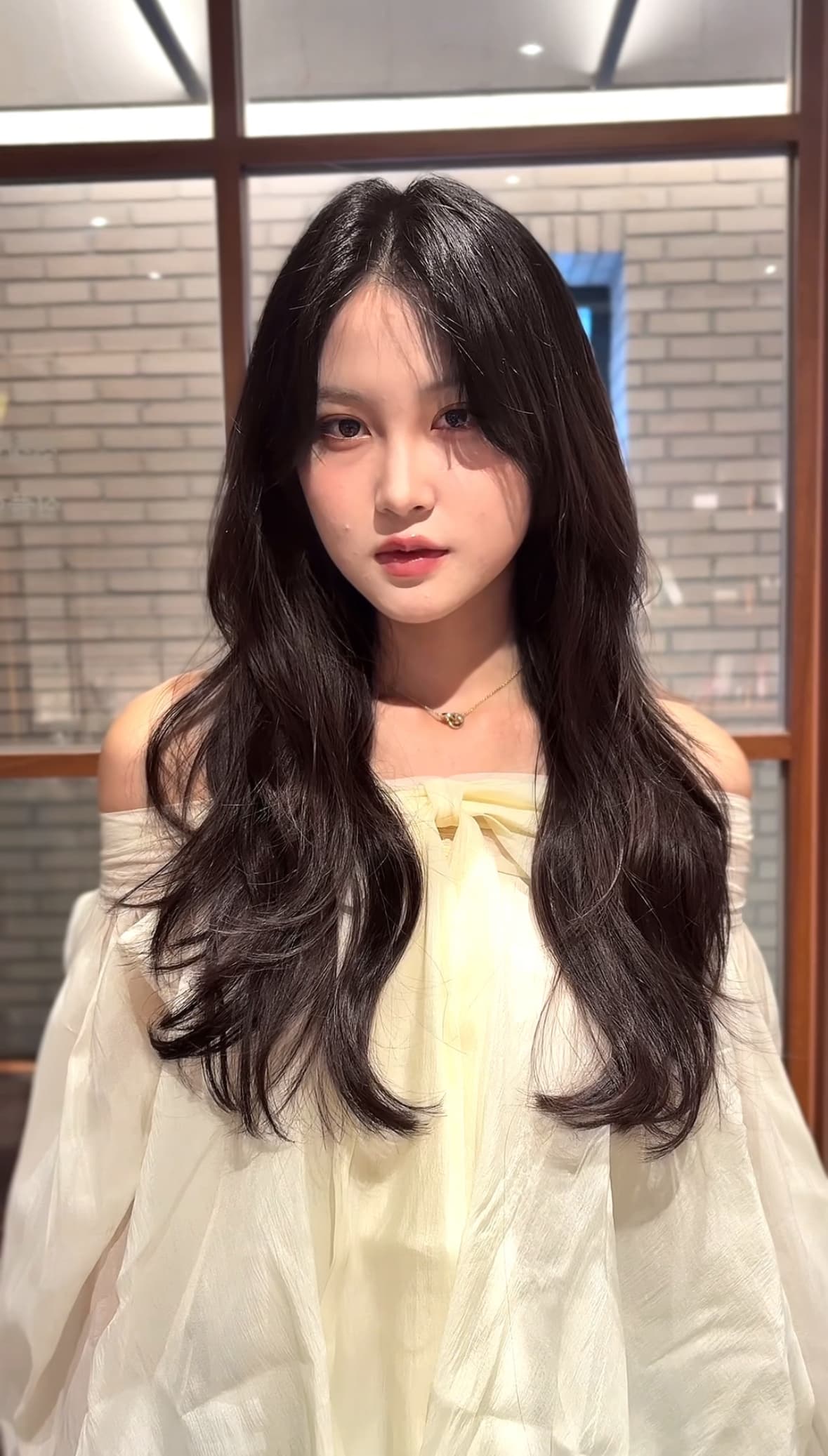 Korean women's hair style by JUNO HAIR Myeongdong 2nd Branch — Korean Wave perm, Olaplex balayage color, signature cut · case 8